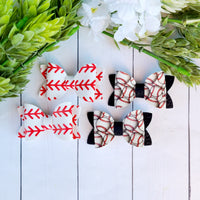 Baseballs & Laces Piggies