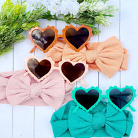 Heart Glasses & Headband Sets