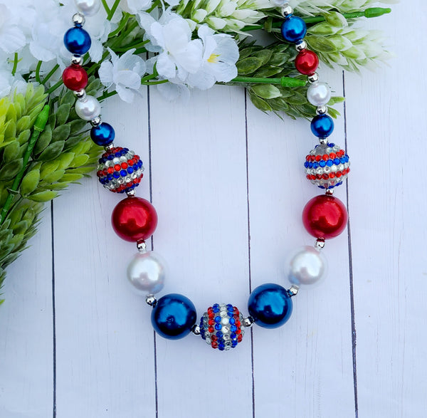 4th of July Necklace