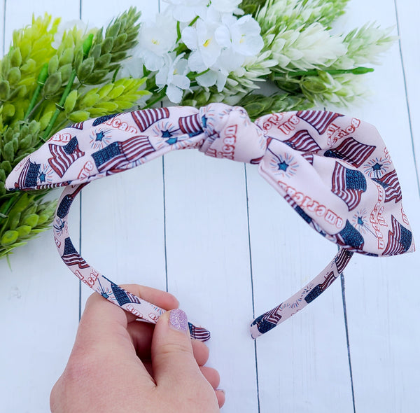 Vintage Flag Headband