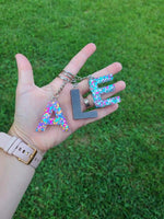 Letter Keychain - note which letter at checkout